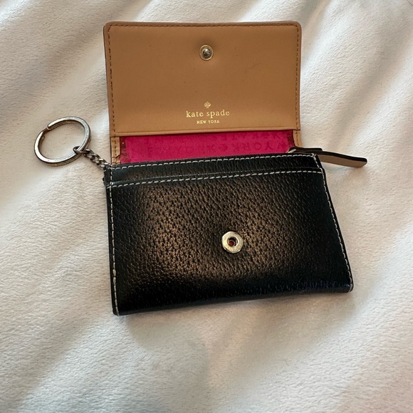kate spade Accessories - Kate Spade ♠️ Coin/Card Wallet w/keychain